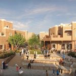 Diriyah commercial and creative landscape of The City of Earth